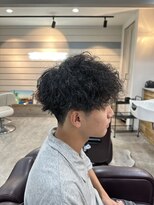 スウェル 船橋店(Swell)&nbsp;ハイライト/マッシュパーマ/ウルフ/アッシュブラック2