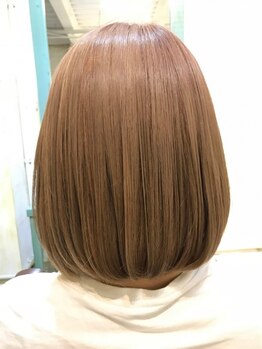 バムヘアー(Bam hair)の写真/透明感のある白髪染めが大好評◎色味も明るさも自由自在であなたに似合うカラーをご提案！