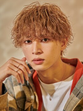 オーシャントーキョー 原宿(OCEAN TOKYO) 波巻きパーマメンズツイストスパイラルパーマツーブロック