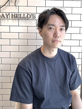 オールデイハローズ 京都駅前店(ALL DAY HELLO`S) 20代 大人マッシュセンター分け【京都駅】