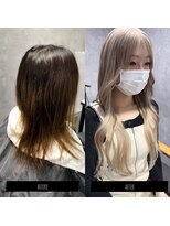 フィーネ 横浜(Fi -Ne) ダイヤモンドプルエクステ×ホワイトベージュ
