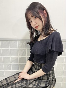 マアム ジー 明大前店(ma'am Zee) スモーキーアンバー×フェイスフレーミング