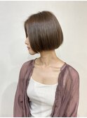 【morio成増/一戸】前髪なし大人かわいいストレートボブ