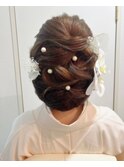 華やか抱き合わせスタイル