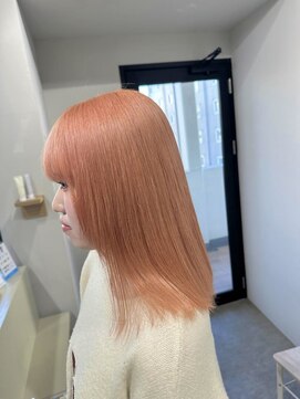 リグ 横浜(Lig.) ビタミンカラーテラコッタ韓国ヘアハイトーンニュアンスカラー