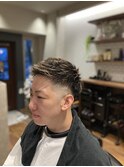 ローフェードツーブロックショート