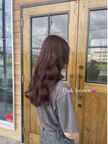 ライフイズ 磐田本店(Life is...)&nbsp;ピンクブラウン/秋カラー/暖色カラー/前撮りカラー