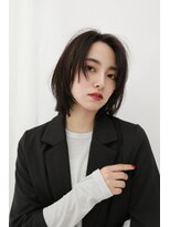 ネオリーブ チロル 横浜西口店(Neolive CiroL.)&nbsp;大人可愛い、こなれショートボブ　ボブルフ　小顔　ネビージュ