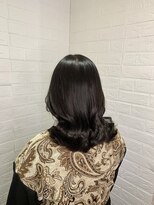 ヘアースペースブルーム プリュス 石橋店(HAIR SPACE BLOOM plus) グレージュカラー/くびれボブ/韓国ヘア