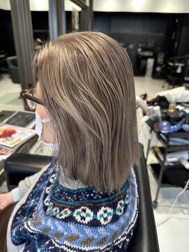 ヘアーサロンデフォーエバールークス(hairsalon de Forever Lux) 脱白髪染め大人ハイライト