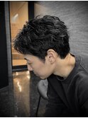 フェザーショート/短髪男子