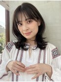 くびレイヤー 顔周りレイヤーカット 前髪カット 髪質改善 表参道
