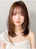 メルティカラーデジタルパーマ結べるボブうるツヤワンカール
