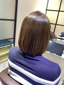 あお へあさろん ボブ