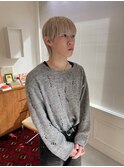 ハイトーンカラーホワイトベージュミニウルフ