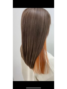 アールモンドヘア新世界 インナーオレンジ