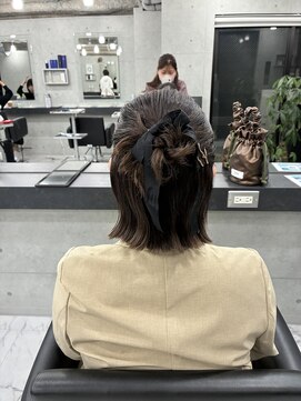 エンディアリング 東銀座(Endearing) イメチェンスタイル/フルバング/似合わせカット/東銀座