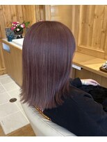 リラ(Rira)&nbsp;ピンクベージュカラー/ブリーチカラー