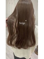 テネット(TENET) ロングレイヤー、ベージュからー