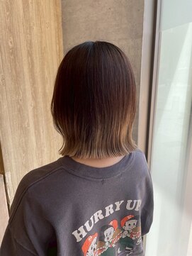 レイビューティー 浜町中央橋店(RAY+beauty) 切りっぱなしロブ