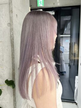 ソル バロール 表参道(SOL .valor) 表参道ハイトーンカラーブロンドワンホンレイヤーシルバー韓国