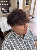 福山市/chartreuse/波巻きパーマ