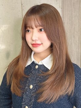 ラフィット 香椎(lafit)の写真/印象を大きく左右する顔周りカットが得意[顔周りカット/レイヤーカット/レイヤー/ミディアム/髪質改善]