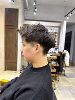 メンズデザイン シャビ(Men's design Shabbi)&nbsp;ツーブロ×アップバング