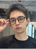 アクティブショートメンズヘアスパイキーショートメンズmen's