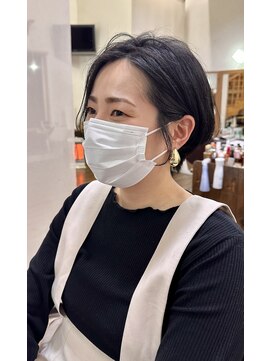 丸みショート／ショート／マッシュショート／前髪なしショート