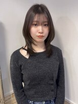 カミケン 黒岩店　kamiken・&nbsp;ミディアムの韓国ハッシュカット【カミケン黒岩店/福島】