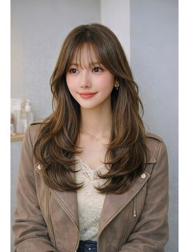 ラビス 池袋(Lovis) 《鳥越》黒髪/オリーブグレー/小顔ヘア/ココアベージュ