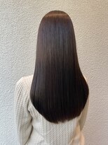 エルサフィロ ヨドヤバシ(el zafiro yodoyabashi)&nbsp;髪質改善水素カラー　ブラウンベージュ