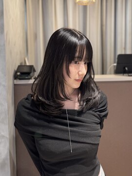 エッセ 大阪梅田茶屋町店(esse) 【梅田】ミディアムレイヤー/顔まわりレイヤー