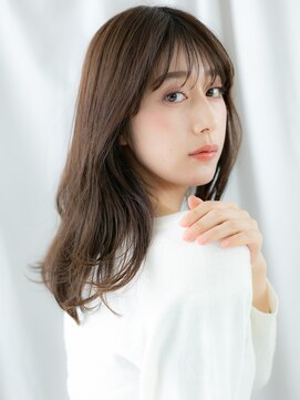 ドクターズ サロン ラブ(Dr's Salon LAB) チェリーレッドゆる巻先パーマレイヤーロングt古河20代30代40代