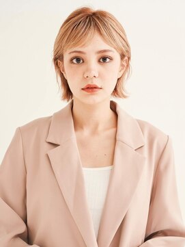 オンク 新宿(onk) ミディアムヘア/ショコラベージュ/ボブルフ/新宿駅