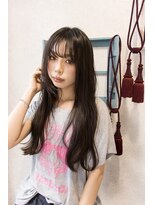 ヘアーロギア 栄店(hair LOGiA) ★hair LOGIA★　〇黒髪ロングの柔らかスタイル