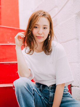 ナウラ(Naurra) 外ハネセミウエット/20代/30代/40代/倉敷水島