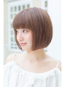 美容室ヘア マックス 鳥取店 【美容室へアマックス 釧路】大人可愛い 丸みショート ボブ
