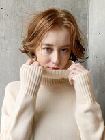 アイティー バイ アルバム 浦和店(IT by ALBUM) ニュアンスボブ_ハイライトカラーセミウェットウェーブ_26577