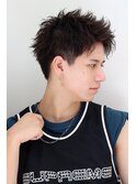 表参道MEN'S HAIR スリークショート サイドグラデーション 束感