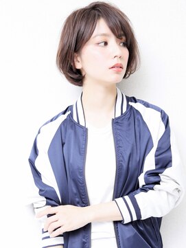 マーズ エナックヘアー(Mars enak hair) エナック ≪前髪あり≫大人かわいい小顔ショートカットボブ