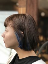 ユニーク(unique)&nbsp;natural BOB X earring COLOR