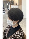 小顔補正立体カット