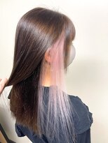 バブルス 久米川店(BUBBLES)&nbsp;イヤリングカラー×ホワイトピンク