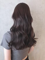 アルバム 渋谷パルコ(ALBUM)&nbsp;グレージュロング_外ハネボブセクションカラー_ba393511