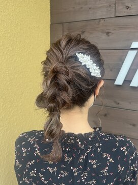 イングスジャパン(ings JAPAN) 編み下ろしポニーテール