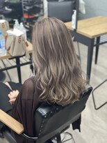ヘアスタジオワン 藤沢店(HAIR STUDIO ONE)&nbsp;ハイライトアッシュベージュ