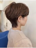 トップふんわりショートウルフ/ニュアンスカラー