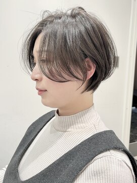 ジ エクト 心斎橋(The Ect) 大人可愛い前下りショートボブ×大人ガーリー×小顔カット